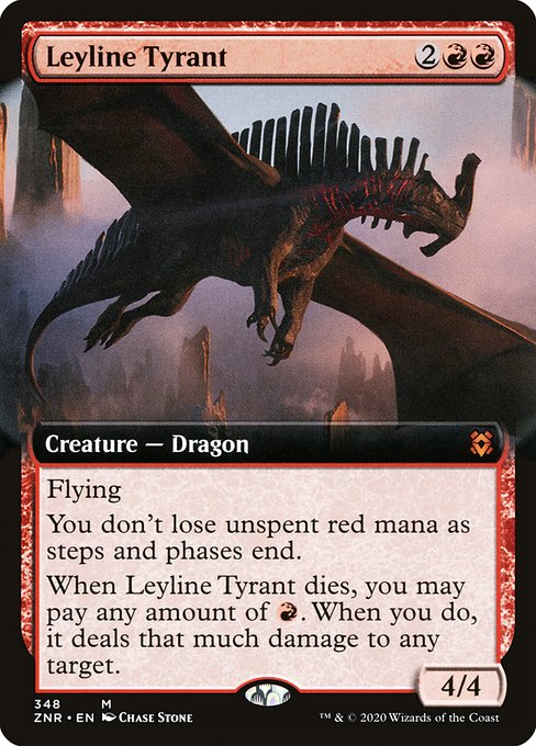 Leyline Tyrant (ZNR-348) (Foil)