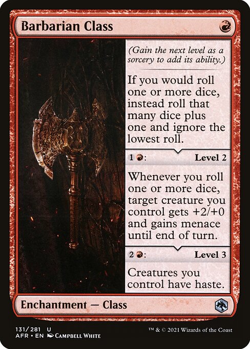 Barbarian Class (AFR-131)