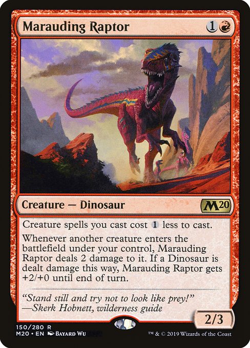 Marauding Raptor (M20-150)