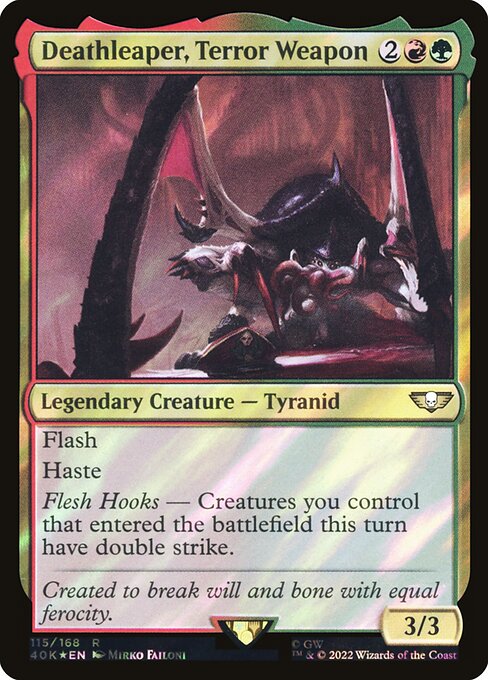 Deathleaper, Terror Weapon (40K-115★) (Foil)