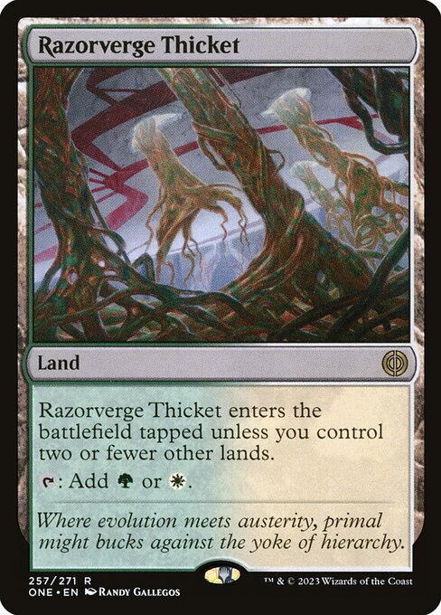 Razorverge Thicket (ONE-257)