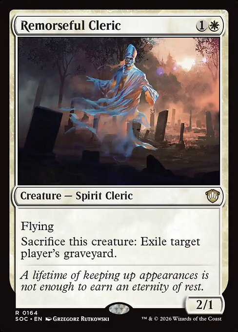Remorseful Cleric (SOC-164)