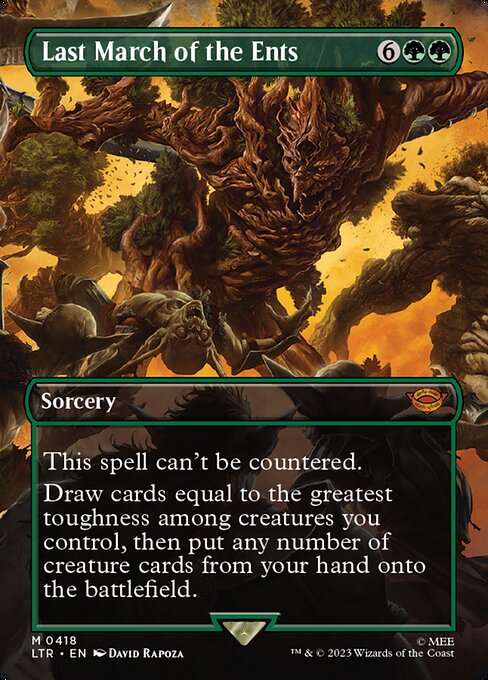 Last March of the Ents (LTR-418) (Foil)