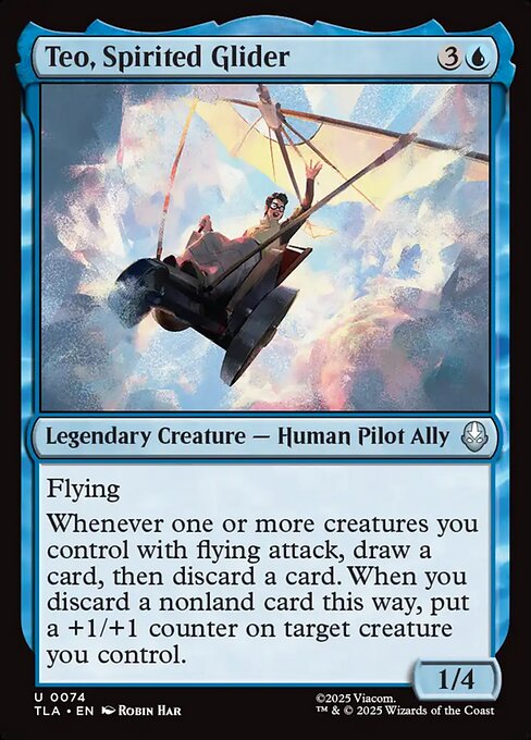 Teo, Spirited Glider (TLA-74)