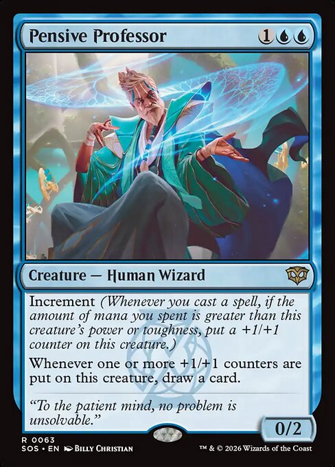 Pensive Professor (SOS-63)