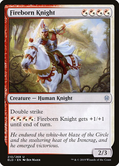 Fireborn Knight (ELD-210)