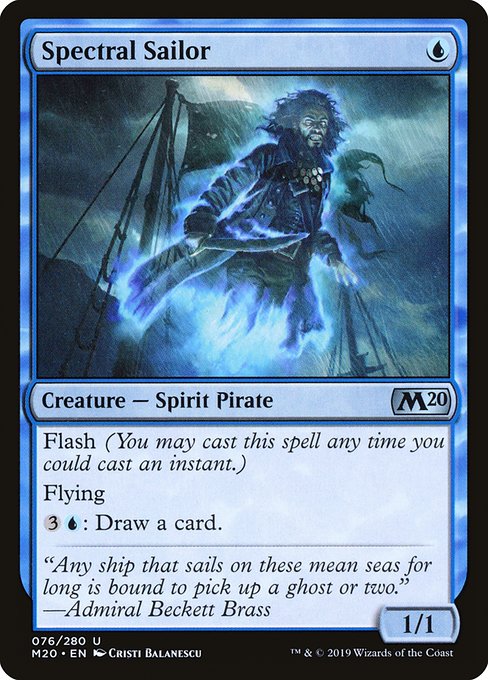Spectral Sailor (M20-76)
