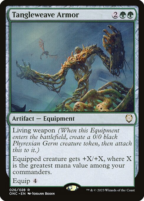 Tangleweave Armor (ONC-26) (Foil)