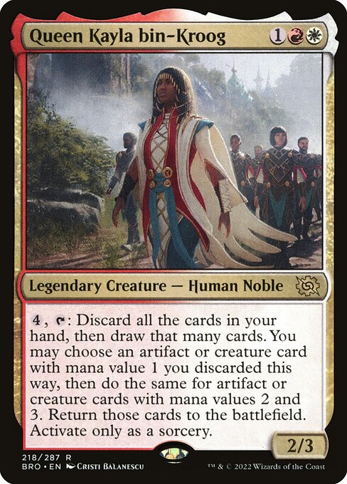 Queen Kayla bin-Kroog (BRO-218)