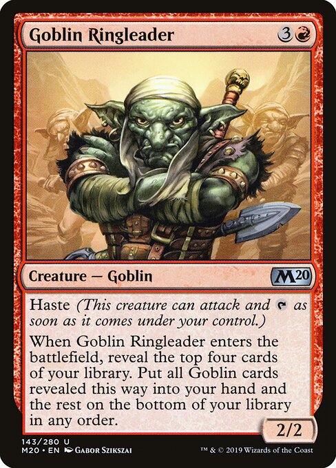 Goblin Ringleader (M20-143)
