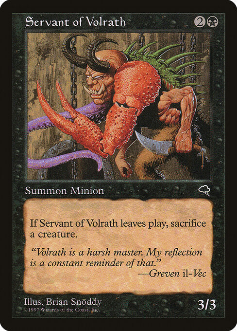 Servant of Volrath (TMP-156)