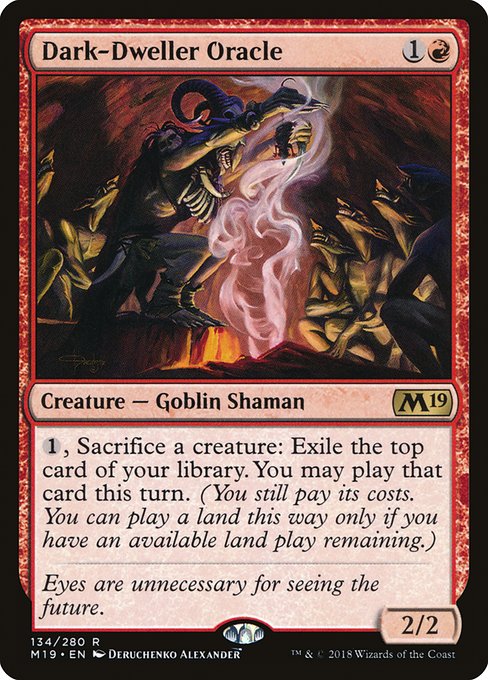Dark-Dweller Oracle (M19-134)