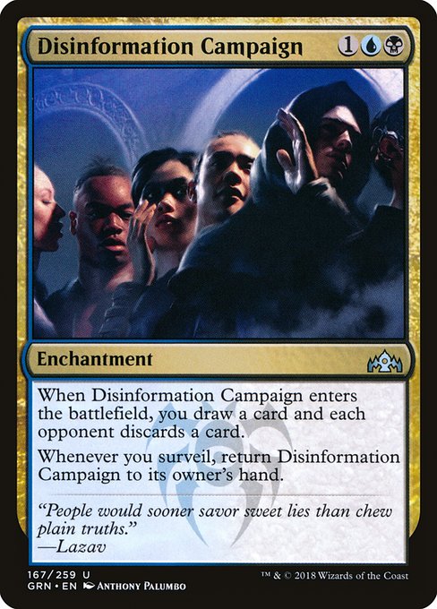 Disinformation Campaign (GRN-167)