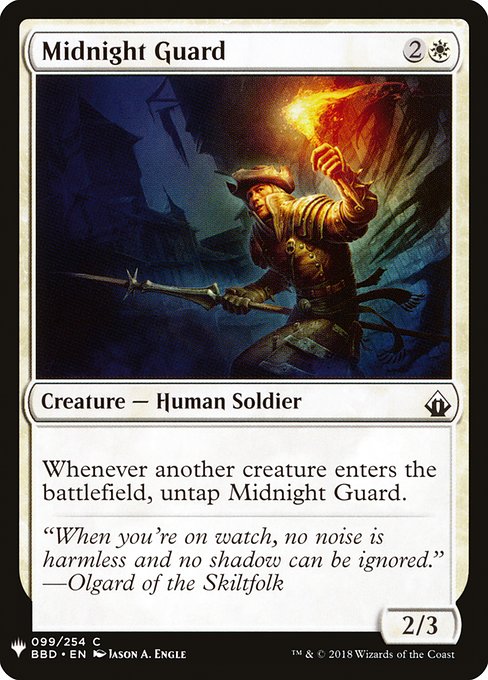 Midnight Guard (PLST-BBD-99)