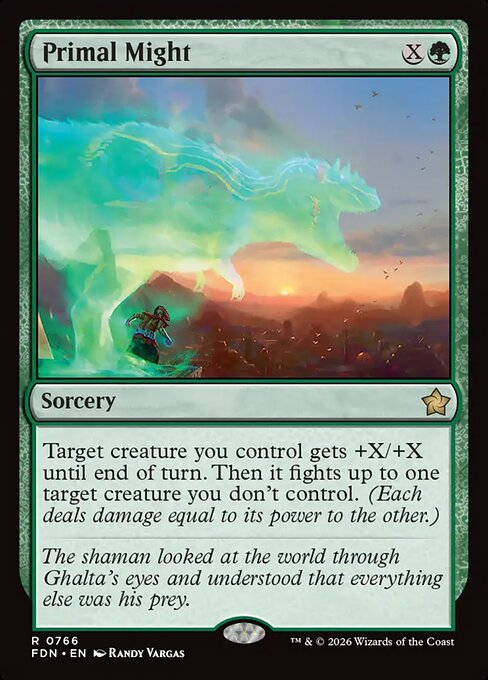 Primal Might (FDN-766)