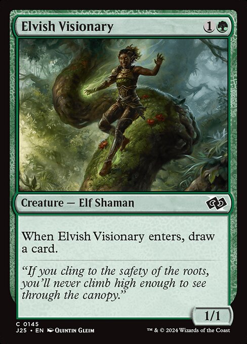 Elvish Visionary (J25-145)