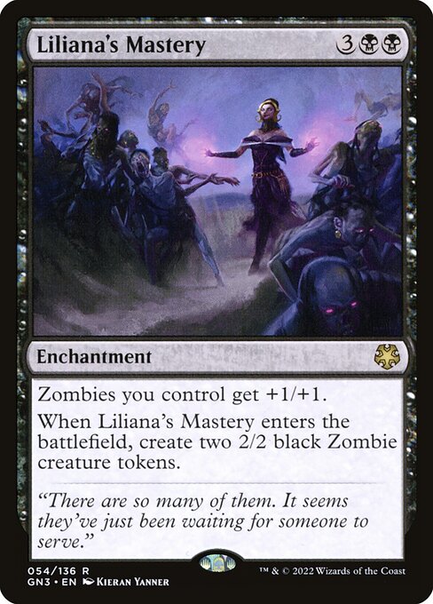 Liliana's Mastery (GN3-54)