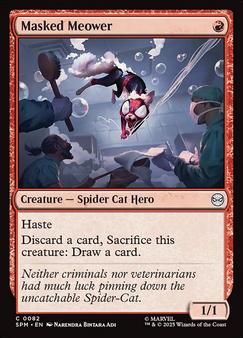 Masked Meower (SPM-82) (Foil)