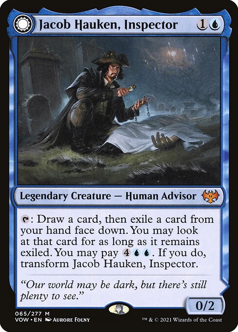 Jacob Hauken, Inspector // Hauken's Insight (VOW-65)
