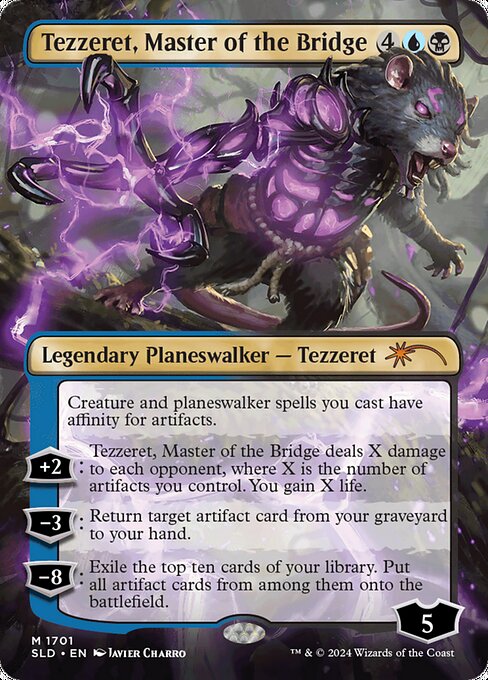 Tezzeret, Master of the Bridge (SLD-1701) (Foil)