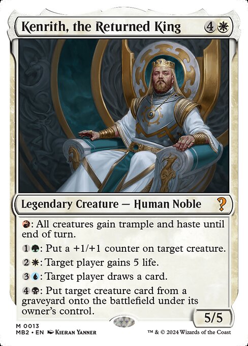 Kenrith, the Returned King (MB2-13)