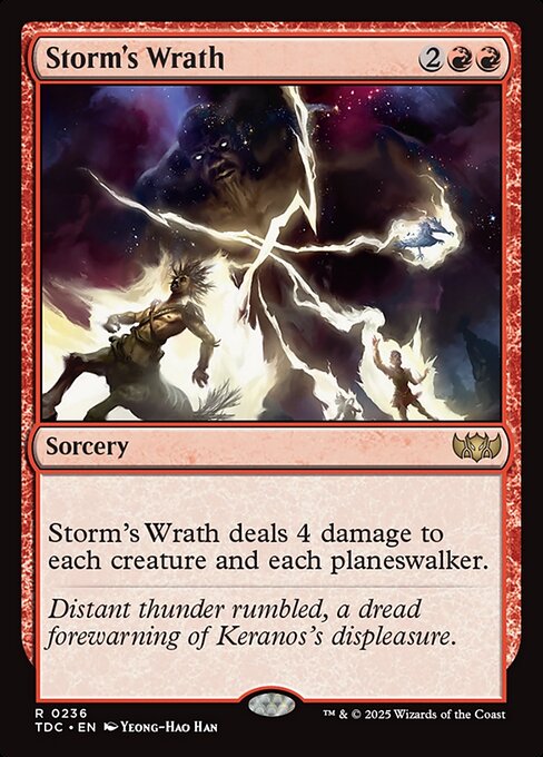 Storm's Wrath (TDC-236)