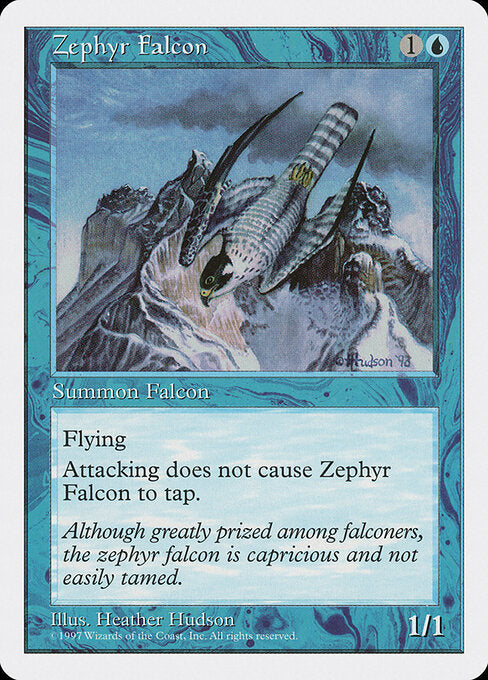 Zephyr Falcon (5ED-137) [Light Played]