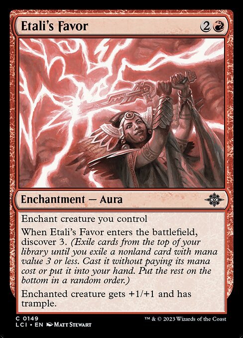 Etali's Favor (LCI-149)