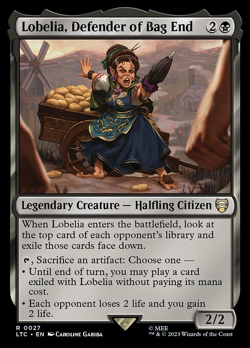 Lobelia, Defender of Bag End (LTC-27)