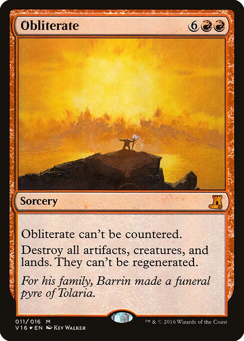 Obliterate (V16-11) (Foil)