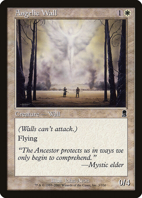 Angelic Wall (ODY-3) (Foil)