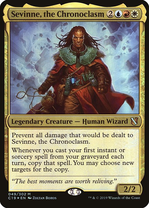 Sevinne, the Chronoclasm (OC19-49) (Foil)