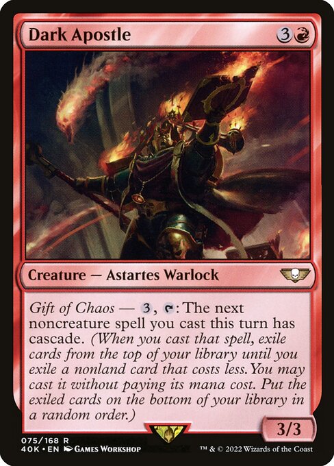 Dark Apostle (40K-75)