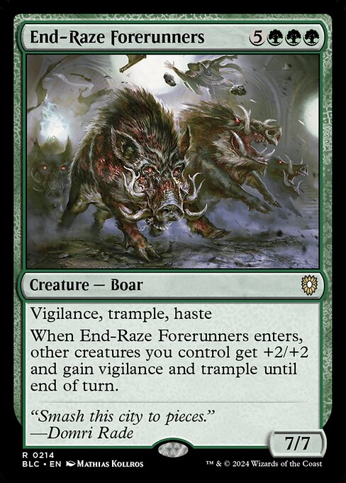 End-Raze Forerunners (BLC-214)