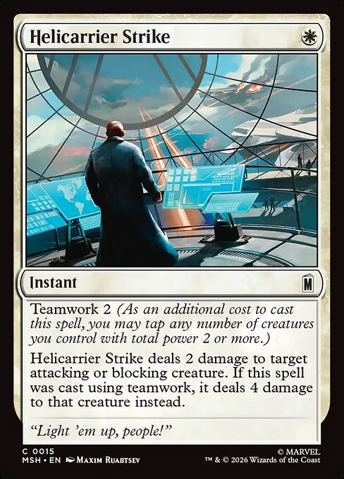 Helicarrier Strike (MSH-15) (Foil)