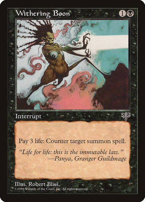 Withering Boon (MIR-152)