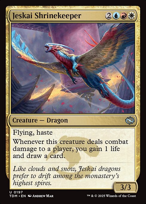 Jeskai Shrinekeeper (TDM-197)