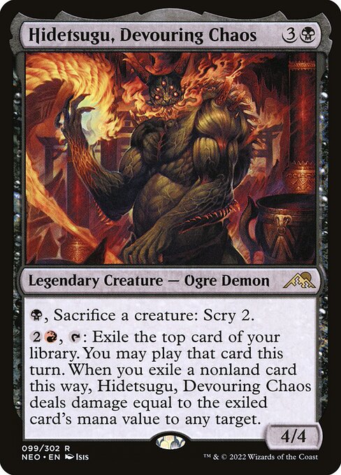 Hidetsugu, Devouring Chaos (NEO-99)