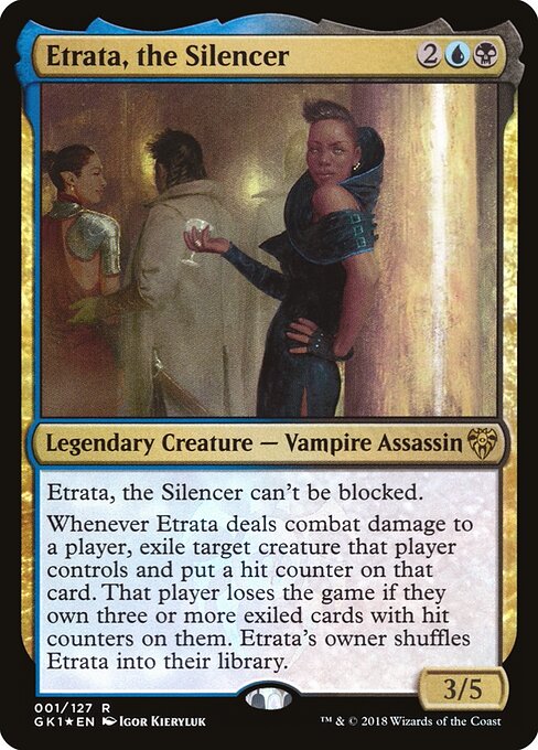 Etrata, the Silencer (GK1-1) (Foil)