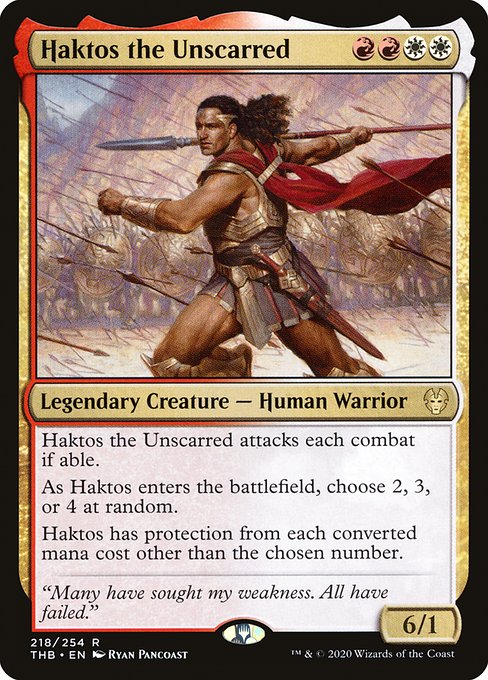 Haktos the Unscarred (THB-218)
