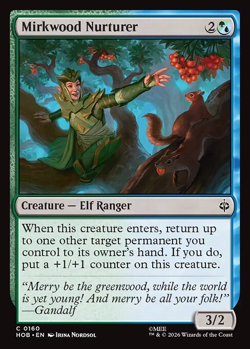 Mirkwood Nurturer (HOB-160) (Foil)