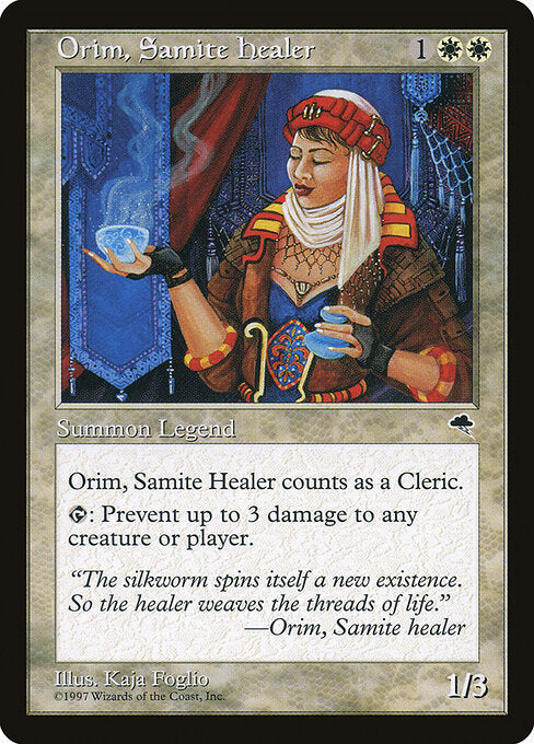 Orim, Samite Healer (TMP-33)