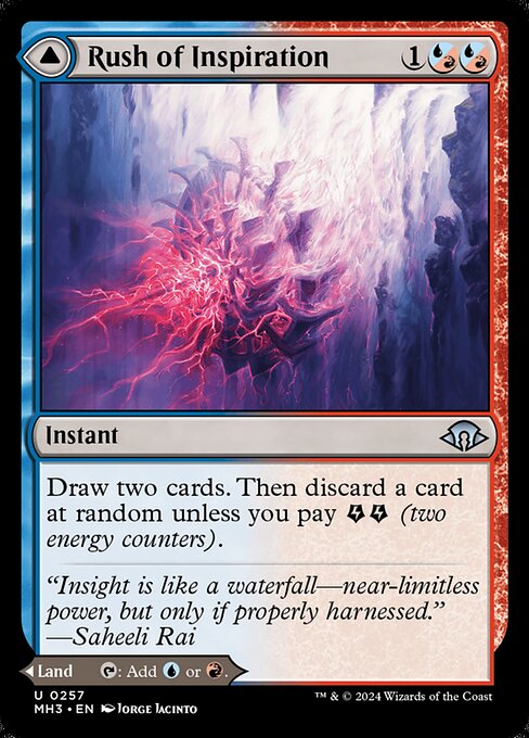 Rush of Inspiration // Crackling Falls (MH3-257)