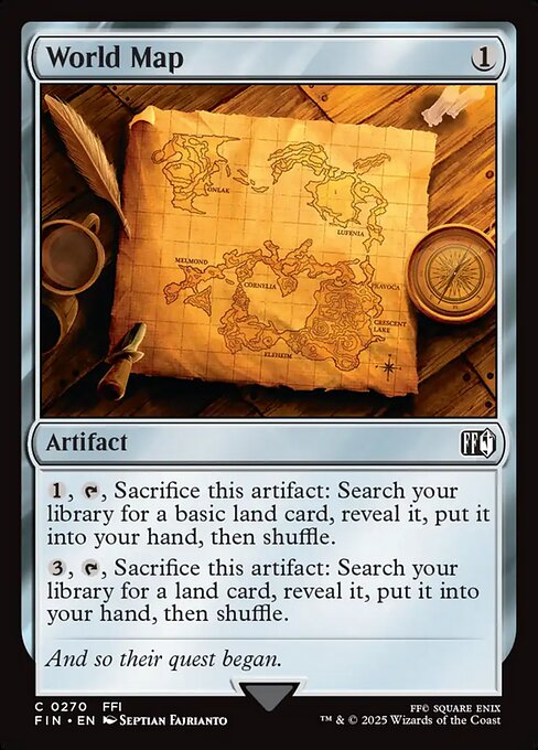 World Map (FIN-270)