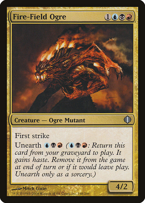 Fire-Field Ogre (ALA-168) (Foil)