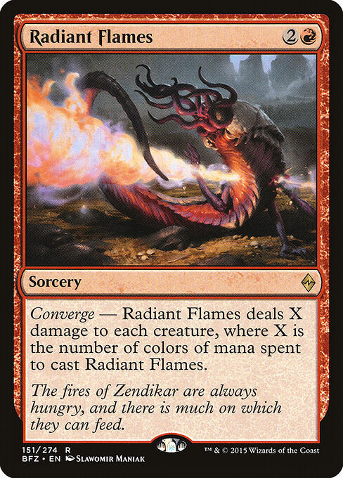 Radiant Flames (BFZ-151) (Foil)