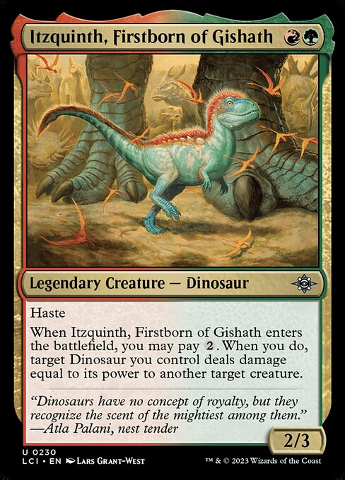 Itzquinth, Firstborn of Gishath (LCI-230)