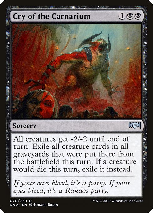 Cry of the Carnarium (RNA-70)