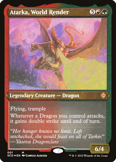 Atarka, World Render (SCD-1) (Etched Foil)
