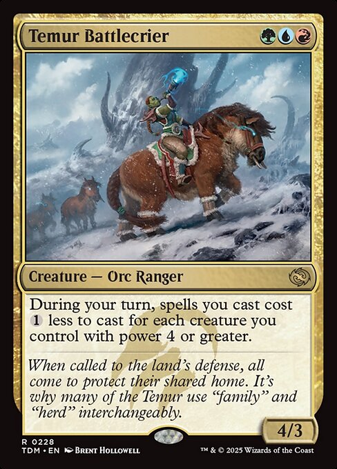 Temur Battlecrier (TDM-228)